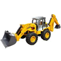 Caminhão Retro Escavadeira Articulada Trator Brinquedo Realista Infantil Colecionável
