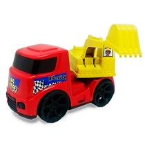 Caminhão Retroescavadeira Articulada Brinquedo Praia Infantil