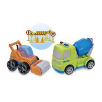 Caminhão Road Company Combo Obras Usual Brinquedos