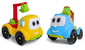 Caminhão Rodadinho Mãos a Obra Escavadeira+12 Meses - Tateti Caminhão Rodadinho Mãos a Obra Escavadeira+12 Meses - Tateti