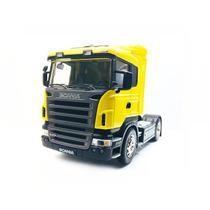 Caminhão Scania R470 1:32 Welly Amarelo