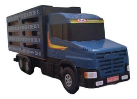 Caminhão Scania Truck Brinquedo Infantil De Madeira 70cm