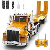 Caminhão Semi-Reboque RC KIDMARKT Gigante 39,6" com Controle de 16 Canais para Crianças 6+ Caminhão Semi-Reboque RC KIDMARKT Gigante 39,6" com Controle de 16 Canais para Crianças 6+