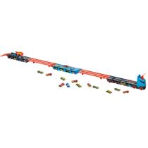 Caminhão Speedway Hot Wheels GVG37 HW de brinquedo com 3 carros de 4 a 8 anos