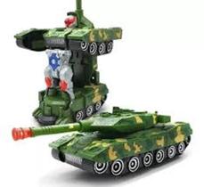 Caminhão Tanque Transformers Combat Tank Deformation