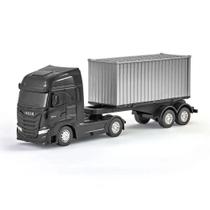 Caminhão Toco Container Iveco S-Way - 828 - Preto - Usual