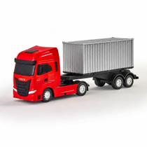 Caminhão Toco Container Iveco S-Way - 828 - Vermelho - Usual
