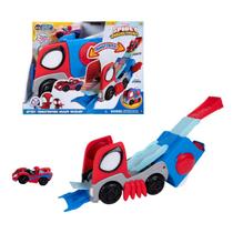 Caminhão Transformável Jazwares Marvel Spidey Raceway 23 cm Caminhão Transformável Jazwares Marvel Spidey Raceway 23 cm