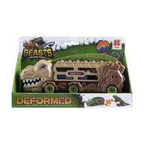 Caminhão TRex Dinossauro Transportador Com Carrinho BBR