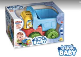 Caminhão Truck Baby Colorido E Educativo Menino Plasbrink Caminhão Truck Baby Colorido E Educativo Menino Plasbrink
