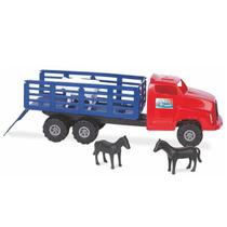 Caminhão Truck Boiadeiro 39cm Grande Brinquedo Infantil