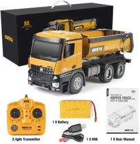Caminhão Truck De Controle Remoto Huina 1573 Rc 10 1/14