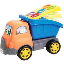 Caminhão turbo truck com 5 cubos divertidos - maral - 4122 Caminhão turbo truck com 5 cubos divertidos - maral - 4122