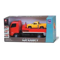 Caminhão Urban Guincho Reboque Roma com Carro Cores Sortidas