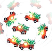 Caminhão vermelho LED String Lights Christmas 3m 30 com árvore