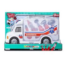 Caminhão Workshop Junior Truck Ambulância BR900