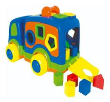 Caminhãozinho Didático Azul 285 - Super Toys