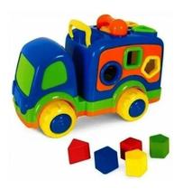 Caminhãozinho Didático Baby Brinquedo Educativo - Super Toys - SuperToys Caminhãozinho Didático Baby Brinquedo Educativo - Super Toys - SuperToys