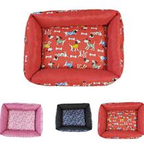 Caminhas Pet Retangulares Porte Pequeno 50cm x 40cm Impermeável Facil Lavagem