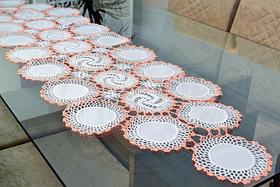 Caminho de Crochê Linha Cléa 1,55m - Stella