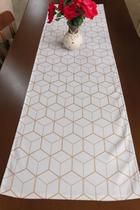 Caminho de mesa 40 x 1,45 - dourado