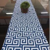 Caminho de mesa 40 x 1,75 - azul escuro