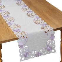 Caminho De Mesa Bege 40X135Cm Rafimex