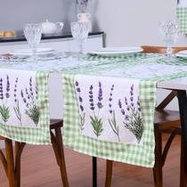 Caminho De Mesa Estampado Allegra 1 Peça 1,25m X 43cm 100% Poliéster - Lavanda Caminho De Mesa Estampado Allegra 1 Peça 1,25m X 43cm 100% Poliéster - Lavanda