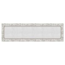 Caminho de Mesa Floral com Hidrorrepelência 43x141cm Floral Cinza