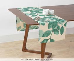 Caminho de mesa Garden impermeável 1,60x0,40m