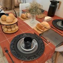 Caminho de Mesa Grid Terra Cota