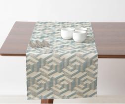 Caminho de mesa impermeável 1,60x0,40m Nice verde