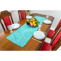 Caminho de mesa jacquard natal 1,40m x 40cm adamascado diversas cores