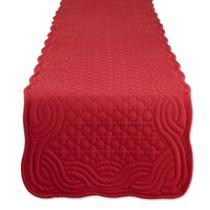 Caminho de Mesa Matelassê Estilo Fazenda DII 33x183 cm Cranberry Caminho de Mesa Matelassê Estilo Fazenda DII 33x183 cm Cranberry