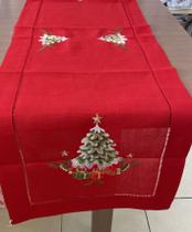Caminho de Mesa Natal Bordado 45 x 90 Multi Trade