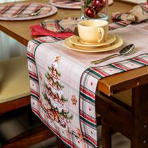 Caminho de Mesa Natalino Magia dos Biscoitos 530062 Caminho de Mesa Natalino Magia dos Biscoitos 530062