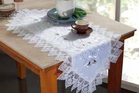 Caminho de Mesa Rendado Buenos Aires 40 x 180 cm Jolitex