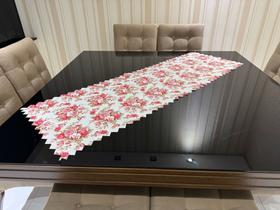 Caminho de Mesa Retangular Tecido Oxford Estampado 1,45 x 0,45 cm JCM