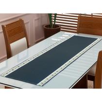 Caminho de Mesa Trilho Retangular Estampado 1,35m x 45cm 4 ou 6 Lugares Cozinha Sala Jantar Decoração Caminho de Mesa Trilho Retangular Estampado 1,35m x 45cm 4 ou 6 Lugares Cozinha Sala Jantar Decoração