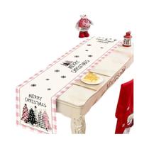 Caminho De Mesa Xadrez Buffalo Feliz Natal 2025 Decorações De Mesa De Natal Presentes Para Casa Ano