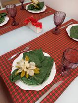 Caminho de mesa xadrez natalino