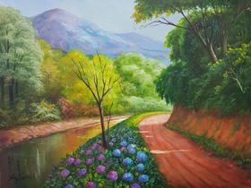 "Caminho Do Sul" Pintura Óleo Sobre Tela - Ary Salles