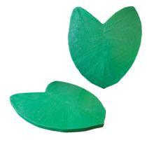 Caminho para jardim kit com 10 modelo folha plástico reciclado