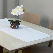 Caminho Trilho de Mesa Basic 130x40cm Liso Tecido Oxford