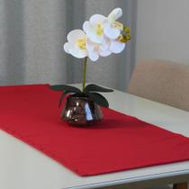 Caminho Trilho de Mesa Basic 130x40cm Liso Tecido Oxford