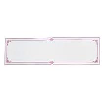 Caminho Trilho de Mesa Bordado Celine Rosa 40x180cm Jolitex