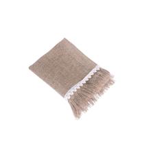 Caminho Trilho de Mesa Decorê 130x46cm com Franja Variação: Bege Caminho Trilho de Mesa Decorê 130x46cm com Franja Variação: Bege