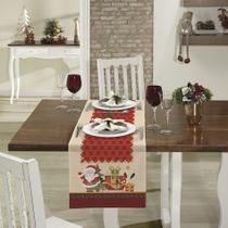Caminho Trilho de Mesa Natal Algodão 100x35cm Sortido Lepper