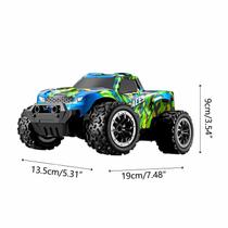 Caminhões 4wd da escala com o todo-o-terreno elétrico controlado remotamente de 2,4 Ghz com bateria recarregável para crianças e adultos Rtr