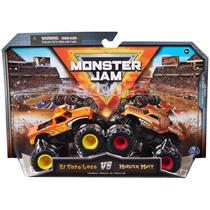 Caminhões de Brinquedo Monster Jam: El Toro Loco vs. Monster Mutt Caminhões de Brinquedo Monster Jam: El Toro Loco vs. Monster Mutt